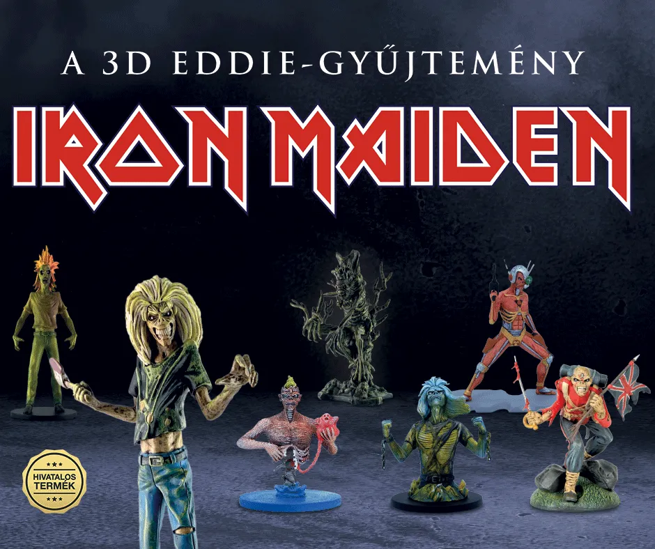 A 3D EDDIE-GYUJTEMENY - IRON MAIDEN